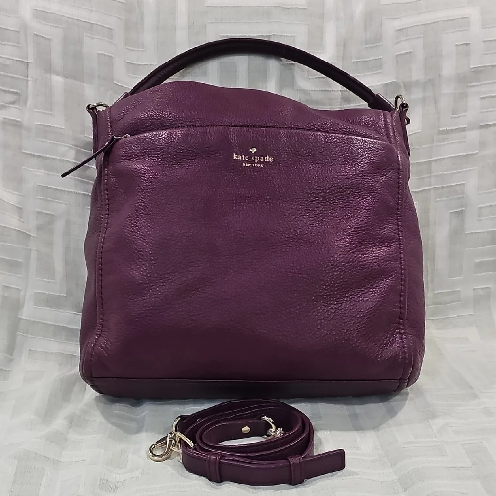 Kate Spade Purple/Fushia Shoulder Bag - Picture 1 of 6